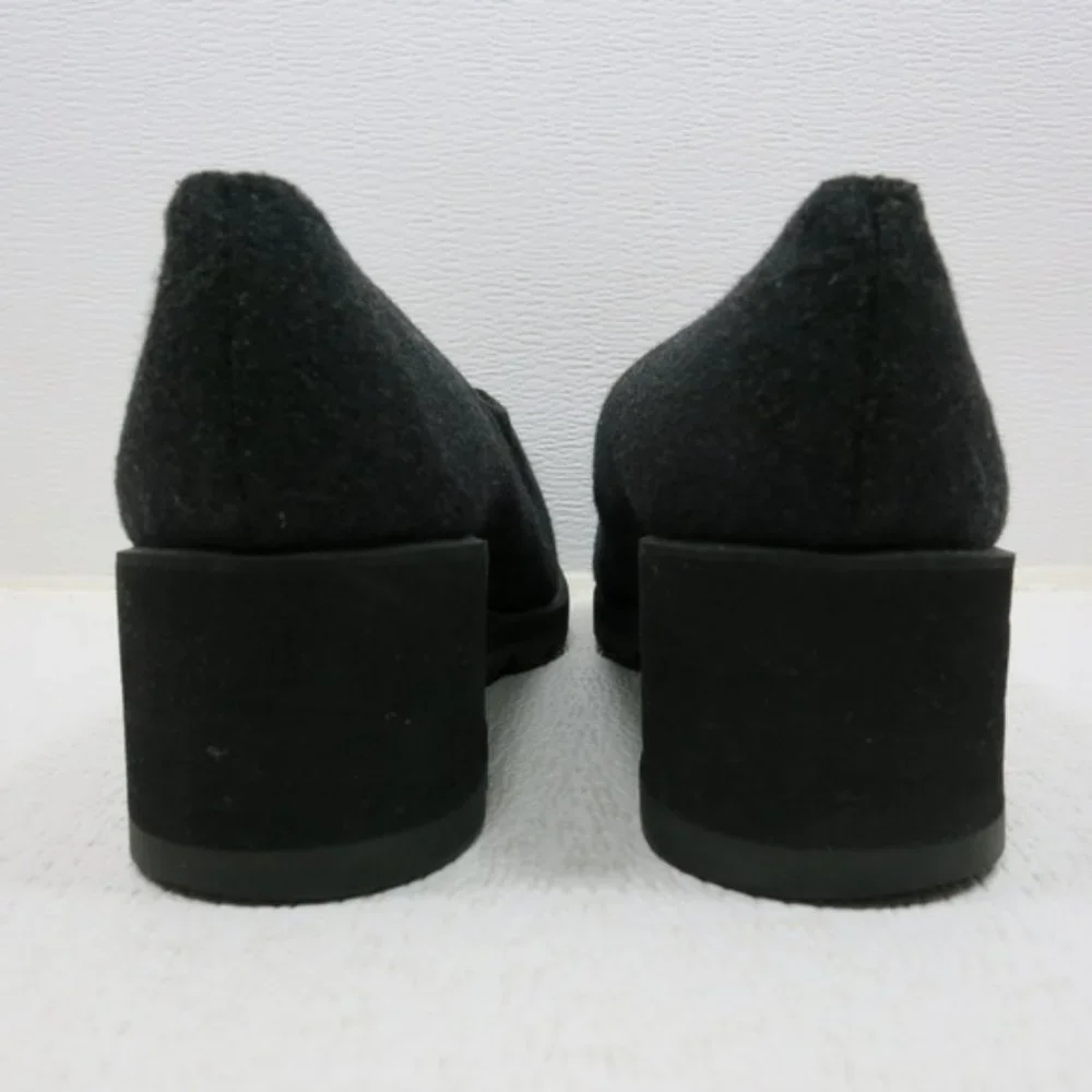 A Testoni Wool Leather Comfort Wedges Women's Casual Footwear Shoes 40.5 - 8.5